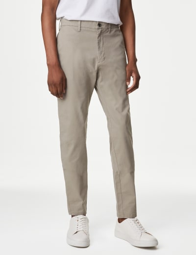 Mens casual trousers hot sale 27 inch inside leg