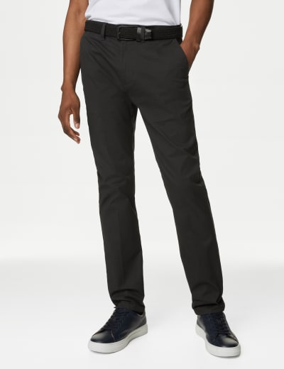 Pure Cotton Straight Leg Joggers, M&S Collection