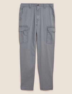 Straight Fit Lightweight Cargo Trousers