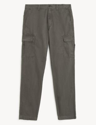 Tapered Fit Lightweight Cargo Trousers
