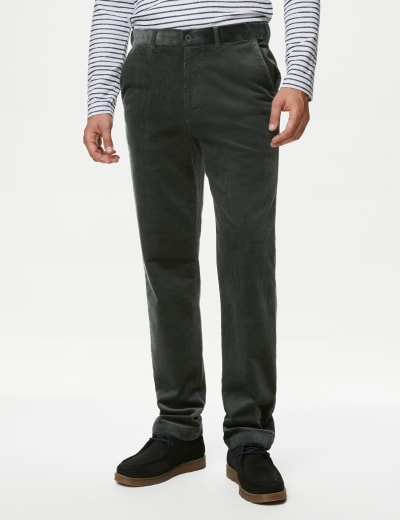 Mens luxury corduroy trousers hotsell