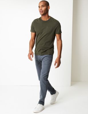 m&s tapered jeans