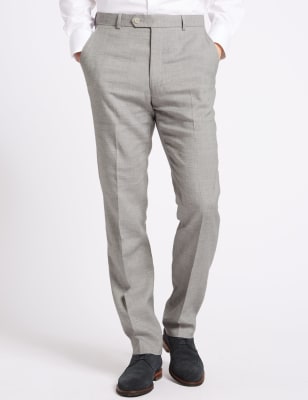 Mens Formal Trousers | Slim & Tailored Fit Trousers | M&S