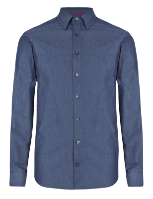 Men's Casual Shirts | Short Sleeve Shirts | M&S