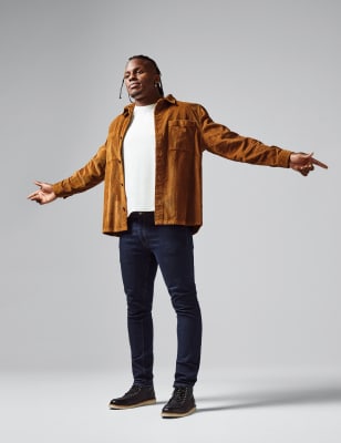 m&s overshirt