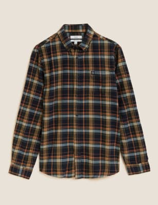 marks and spencer mens warm shirts