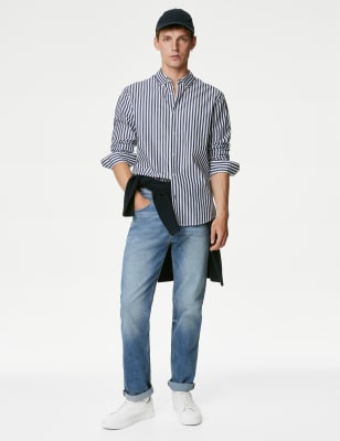 m&s mens oxford shirts