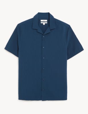 mens short sleeve shirts marks and spencer