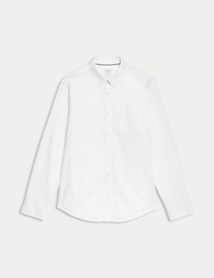 Slim Fit Pure Cotton Oxford Shirt