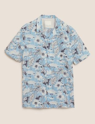 Pure Cotton Floral Shirt