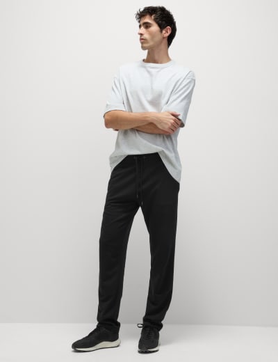 Columbia side pocket sweatpants in black