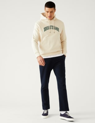 m&s cotton joggers