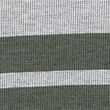 Pure Cotton Striped Double Knit T-Shirt - khaki