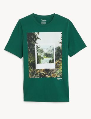 Pure Cotton Polaroid™ Graphic T-Shirt
