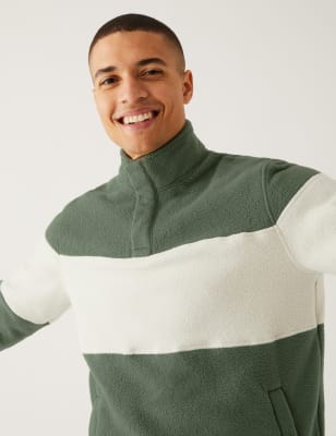 marks and spencer mens fleece jumpers