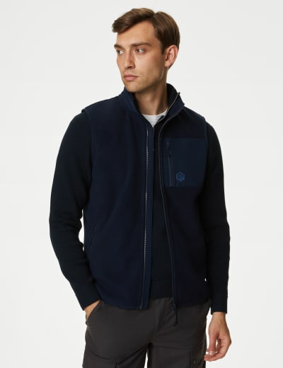 Mens fleece jacket marks and spencer outlet