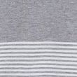 Pure Cotton Crew Neck Colour Block T-Shirt - carbon