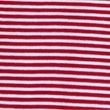 Pure Cotton Striped Polo Shirt - red