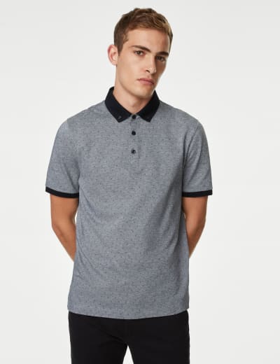 Pure Cotton Tipped Polo Shirt | Joules | M&S