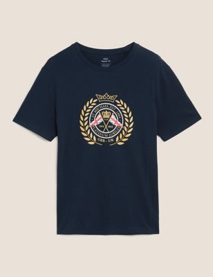 Pure Cotton Jubilee Graphic T-Shirt