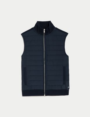 Quilted Hybrid Gilet