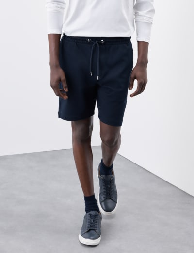 Drawstring Jersey Shorts, M&S Collection