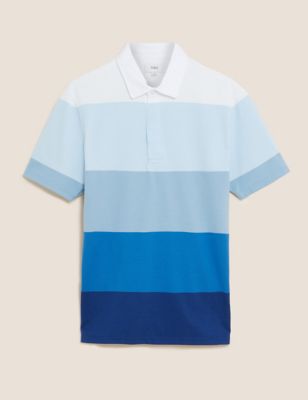 Pure Cotton Short Sleeve Rugby Shirt