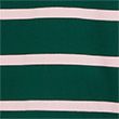 Pure Cotton Striped Rugby Shirt - darkgreen