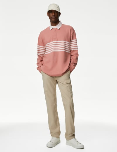 Wrangler long sleeve polo sales
