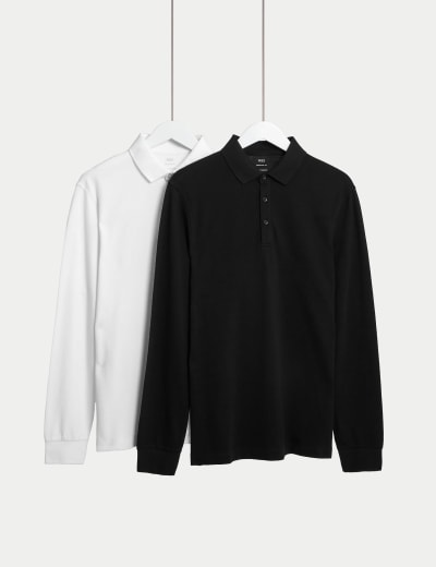 Marks and spencer mens polo shirts best sale