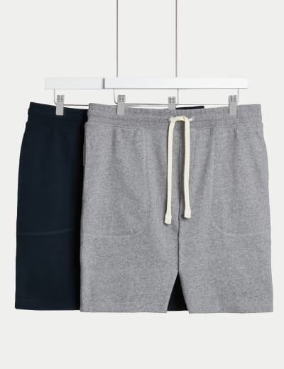 Cotton Rich Jersey Jogger Shorts