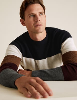 multi coloured jumpers