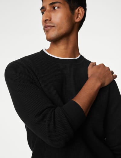 Mens v neck jumpers at m&s on sale