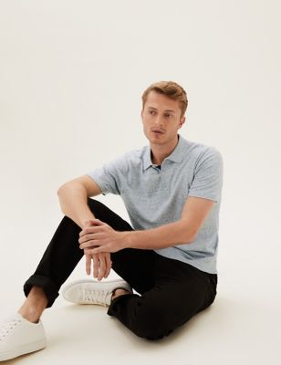 Men’s Short-sleeved Polo Shirts | M&S