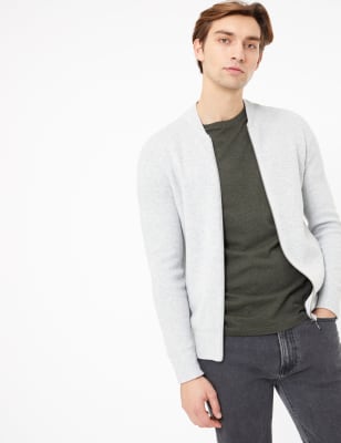 mens cardigans m&s