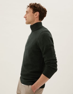 marks and spencer mens zip cardigans
