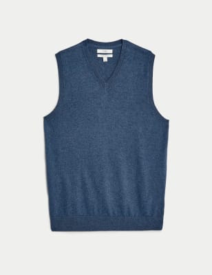 Men's V-Neck Jumpers | M&S