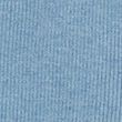 Cotton Blend Zip Up Knitted Jacket - blue