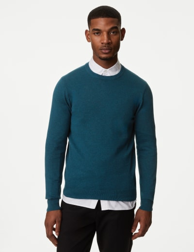 Mens v neck jumpers cheap at m&s