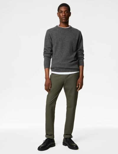 Mens sweater shop round neck