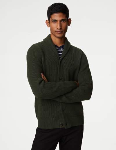 Mens cheap cardigans m&s