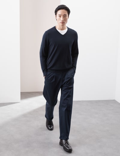 Marks and spencer store mens cashmere jumpers
