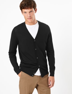 m&s mens cardigans uk