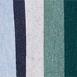 Cotton Rich Colour Block Knitted Polo Shirt - lightbluemix
