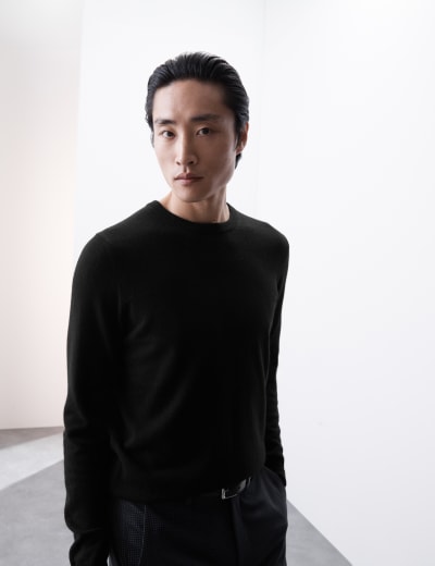 Marks and spencer mens cashmere sweaters top