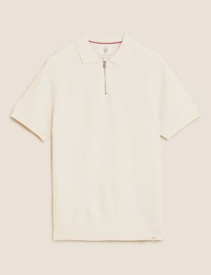 S&C Mens Short Sleeve Polo Shirt Regular Fit 