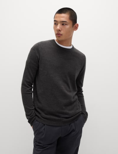Cashmilon Crew Neck Jumper M S Collection M S