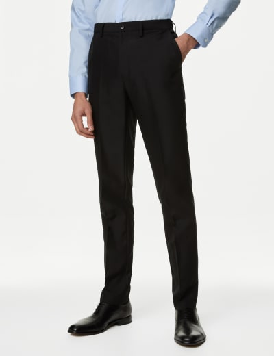 Uno Loose Suit Trousers - Dark Mole - Men