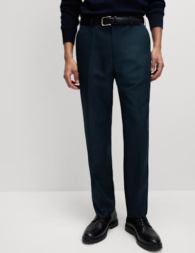 Regular Fit Trouser with Active Waist, M&S Collection