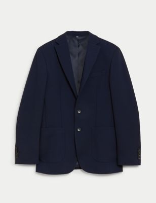 Textured Jersey Jacket